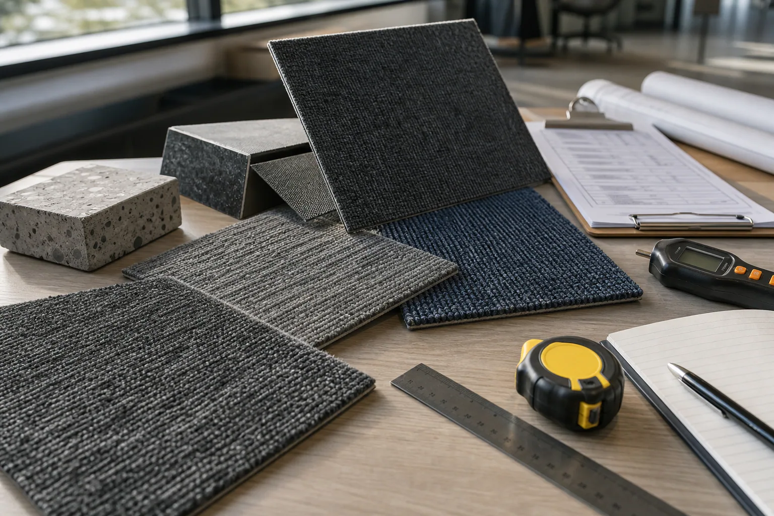 Commercial Carpet Tile Adhesive and Subfloor Compatibility Guide